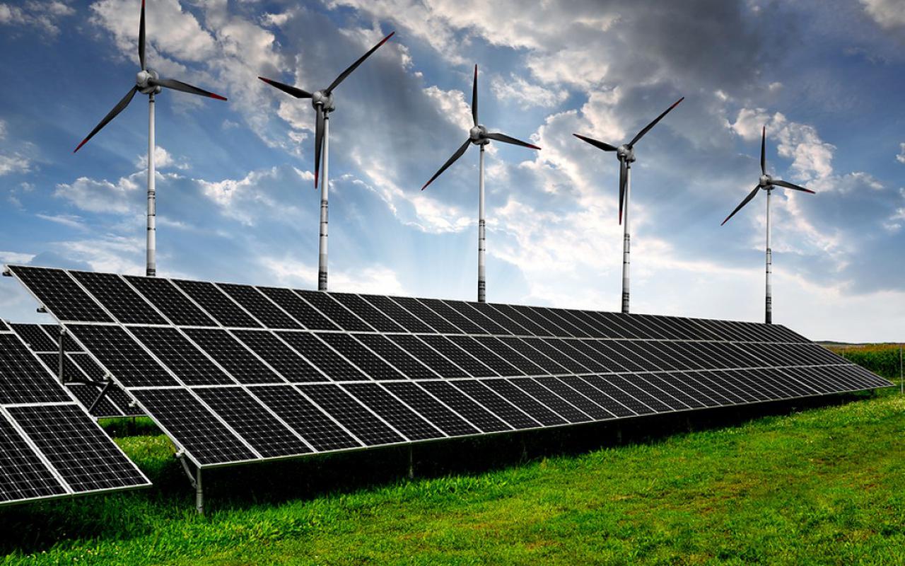 Solar Power зеленый Энергетик